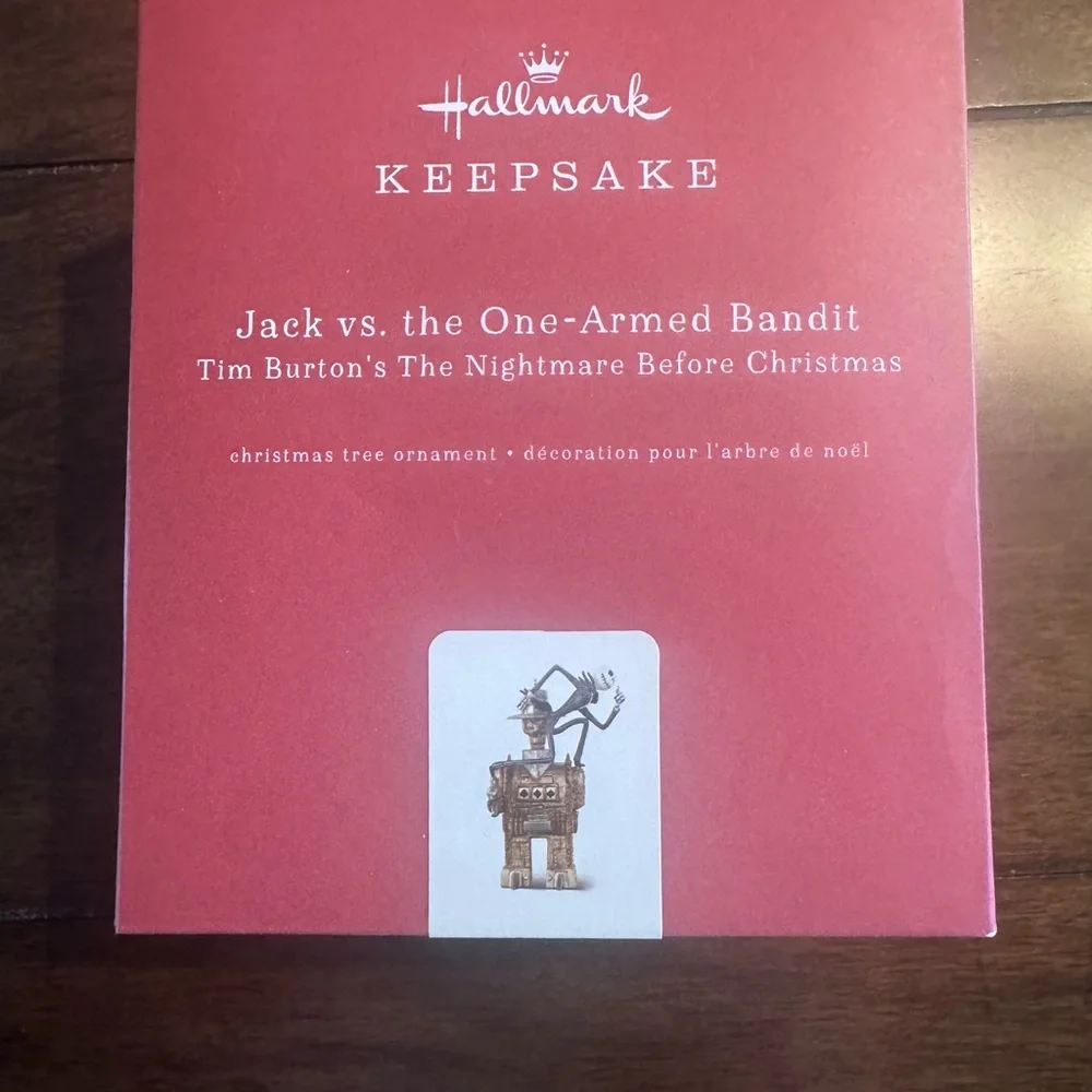 2018 Hallmark Jack vs. The One- Armed Bandit The Nightmare Before Christmas